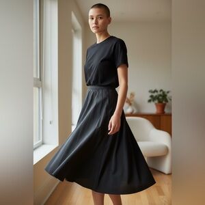 a new day Black A-Line Skirt